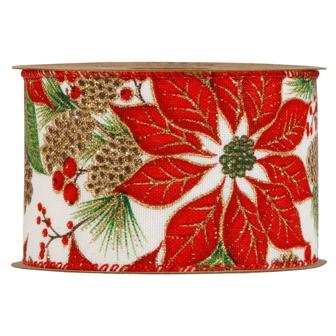 Xmas. Nastri Christmas Star Mm63x10mt