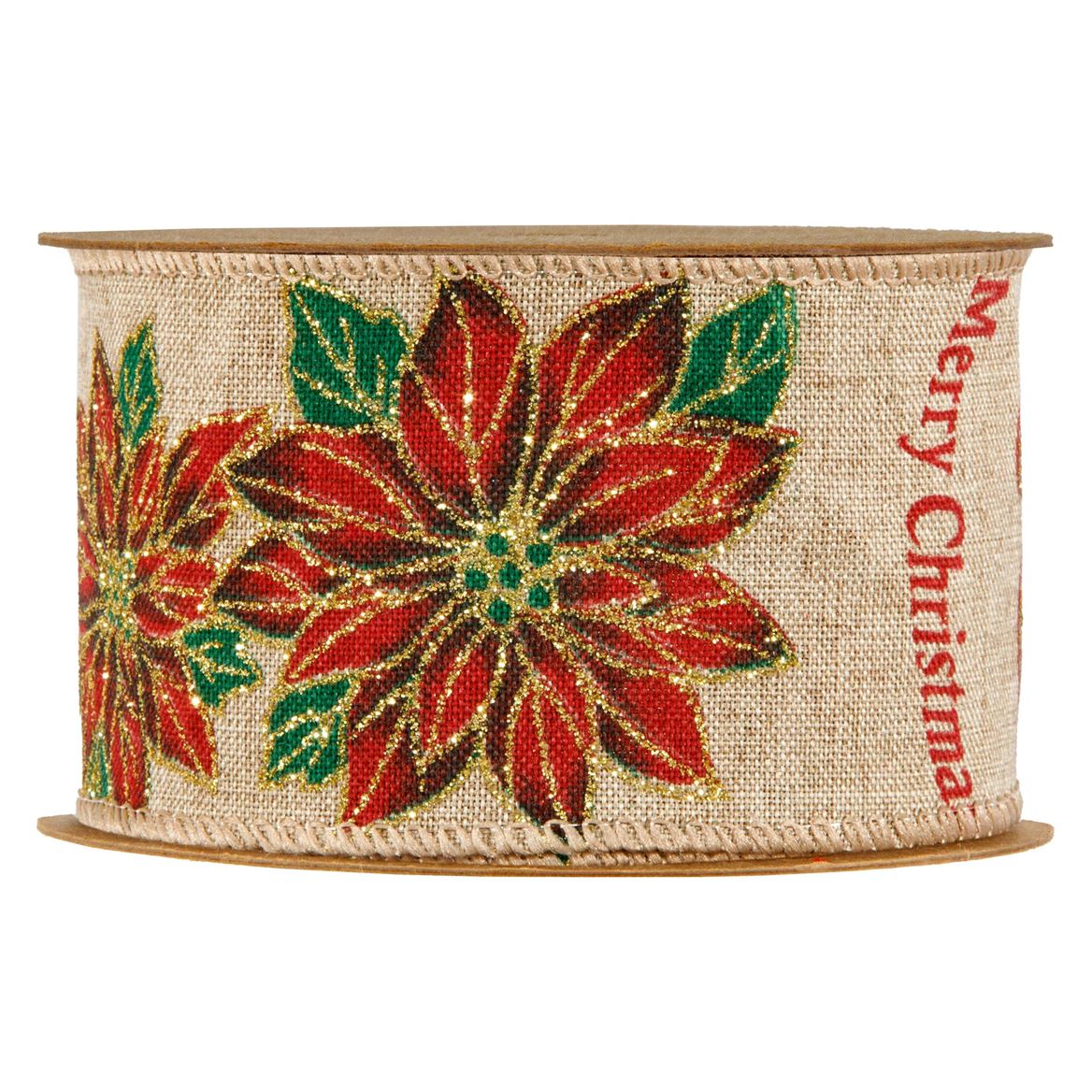 Xmas. Nastri Christmas Star Mm63x10mt