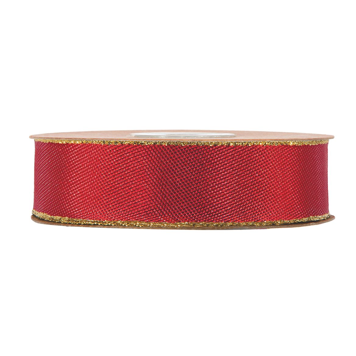 Xmas. Nastri Luxor Mm25x10mt Red