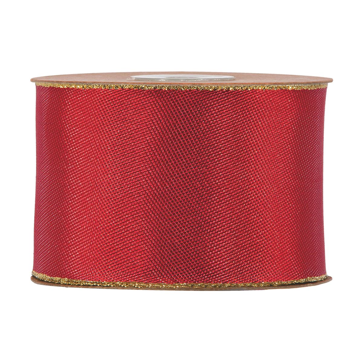 Xmas. Nastri Luxor Mm63x10mt Red
