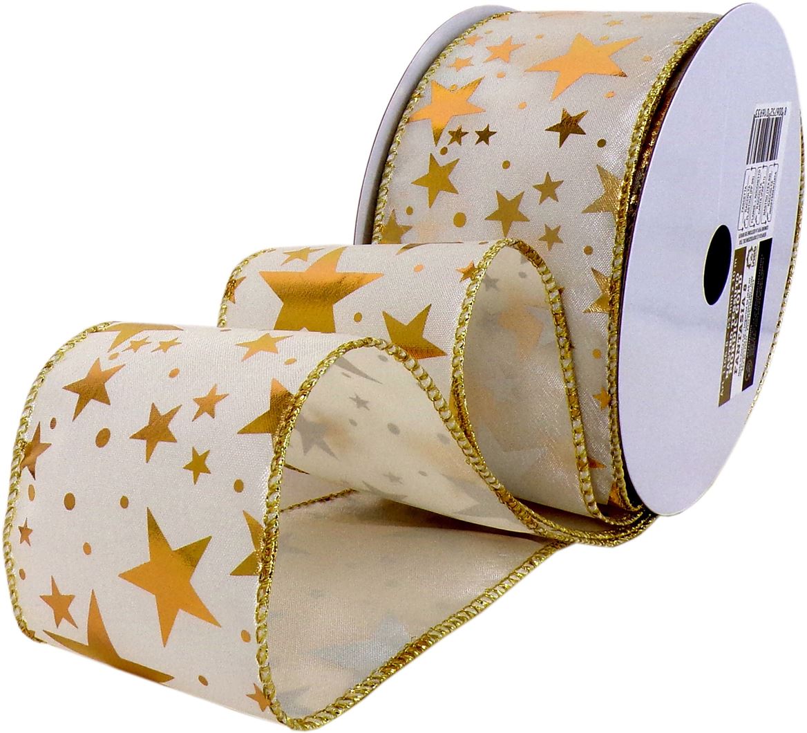 Xmas. Nastri Nordic Gold Mm63 X 10m - Fantasia 8