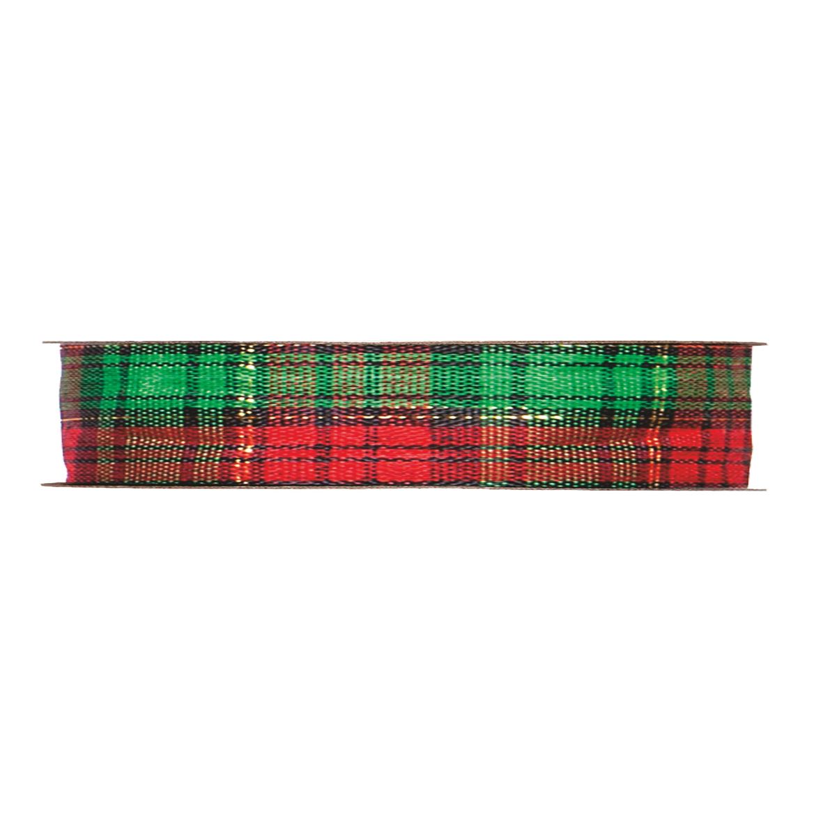 Xmas. Nastri Scozzese Mm25x45mt Red Green
