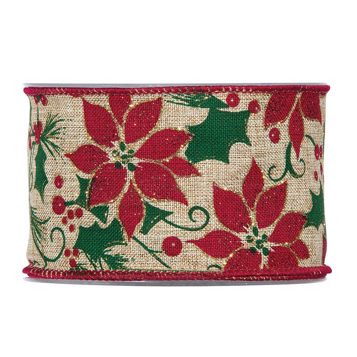 Xmas. Nastri Stella Natale Mm63x10mt