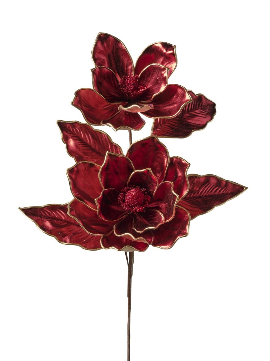 Xmas. Ramo Magnolia X2 Cm86 - Red