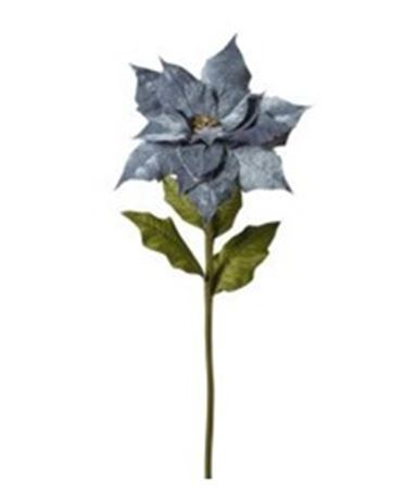 Xmas. Ramo St.natale Velluto 55x55x135cm - Blue
