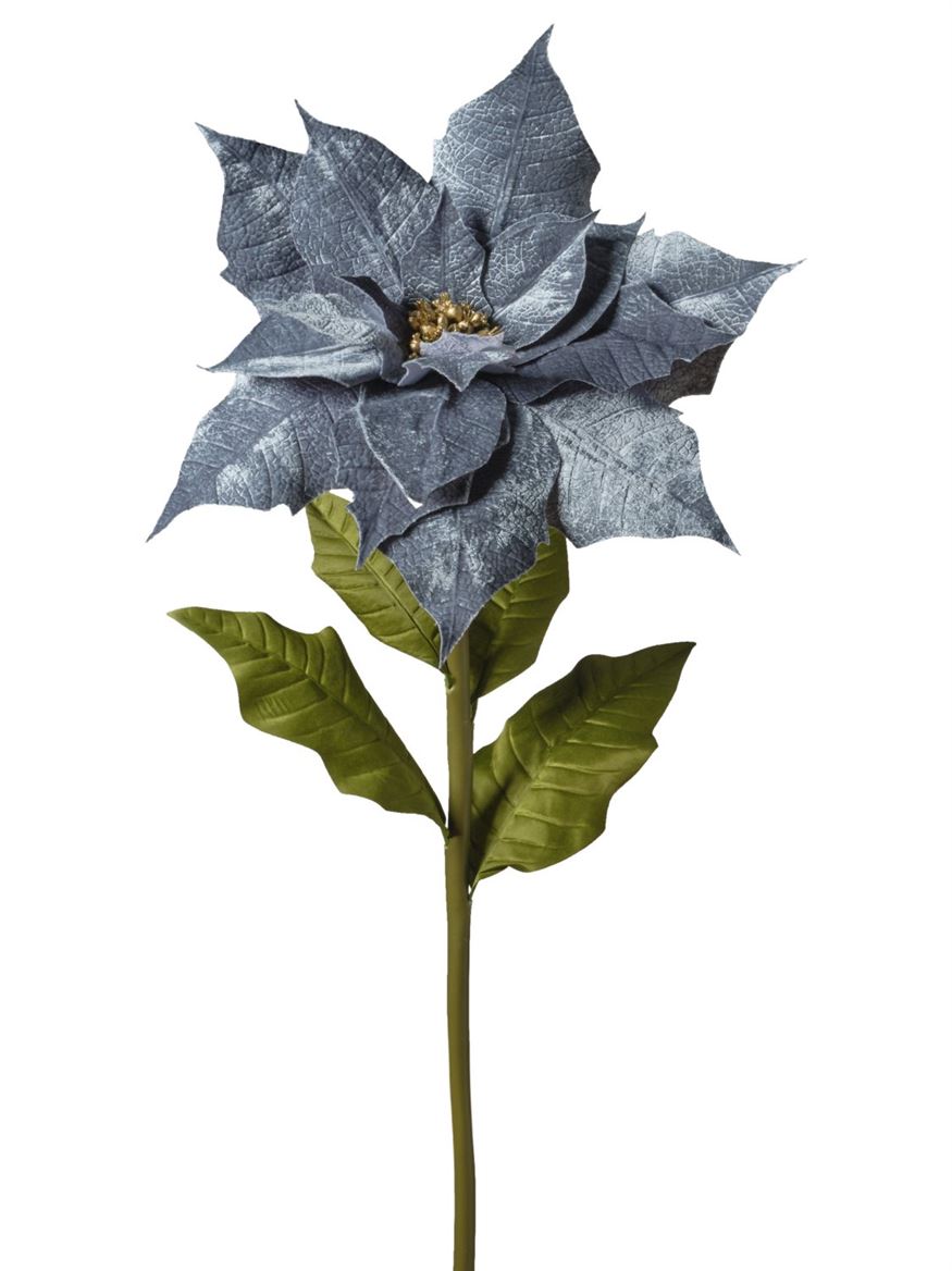 Xmas. Ramo St.natale Velluto 70x70x150cm - Blue