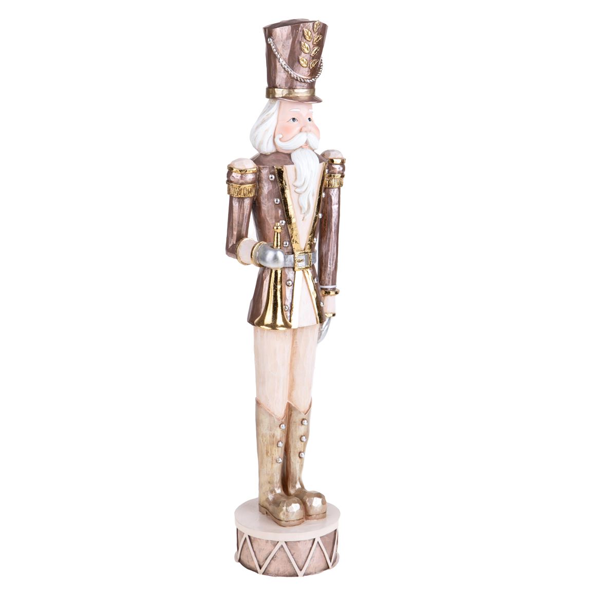 Xmas. Schiaccianoci 52 Cm Con Trombetta