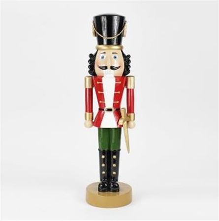 Xmas. Schiaccianoci 64cm Rosso Verde