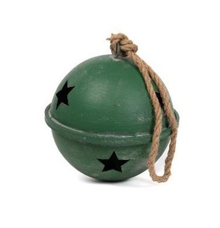 Xmas. Sfera Metal 27x27cm - Verde