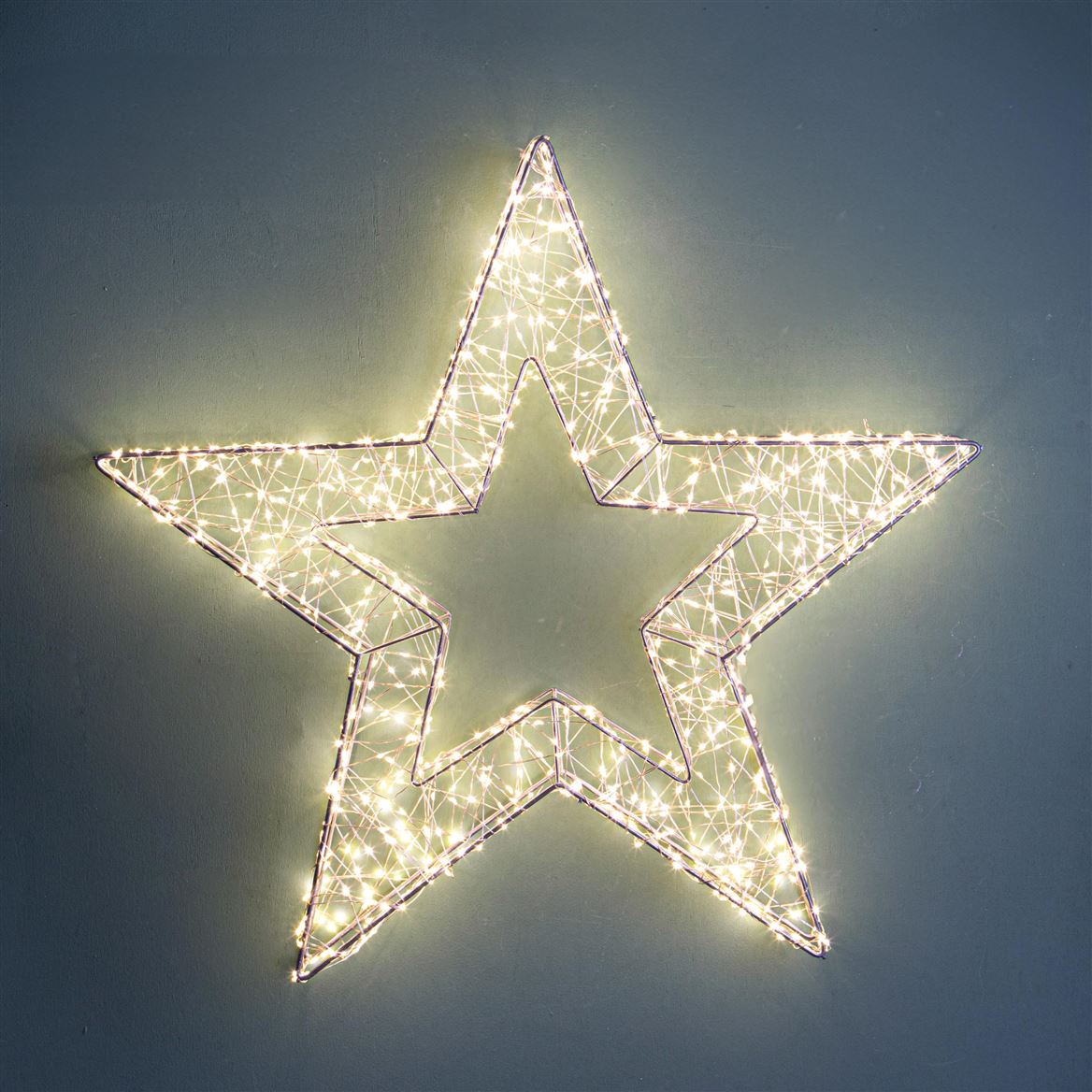 Xmas. Stella Natalizia 58cm 1200led - Luce Calda