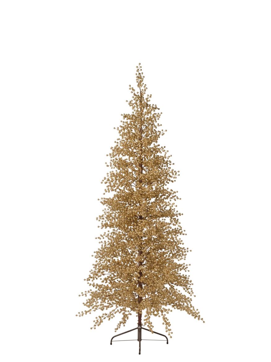Xmas. Albero Bacche H.210cm - Gold