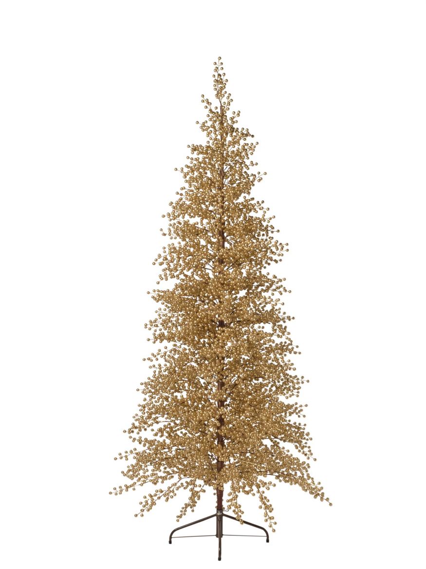 Xmas. Albero Bacche H.240cm - Gold