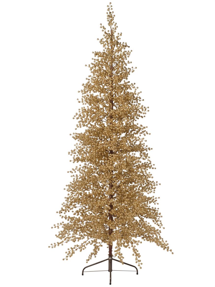 Xmas. Albero Bacche H.270cm - Gold