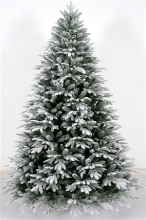 Xmas. Albero Natale Abete Innevato 240cm Pe + Pvc