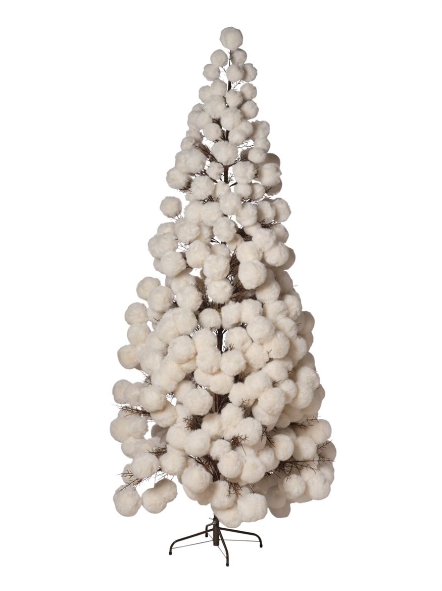 Xmas. Albero Pelouche H240cm - Cream