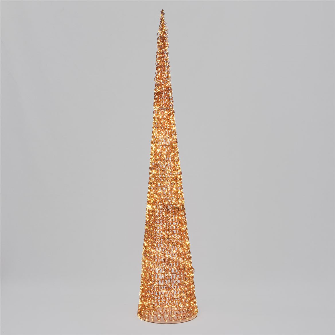 Xmas. Cono H210cm Rgm Rose Gold 2400 Microled