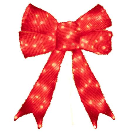 Xmas. Fiocco Led 70x110cm 168led - Red