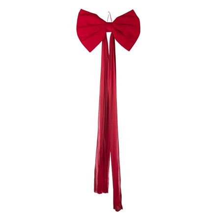 Xmas. Fiocco Velluto 80xh220cm - Bordeaux