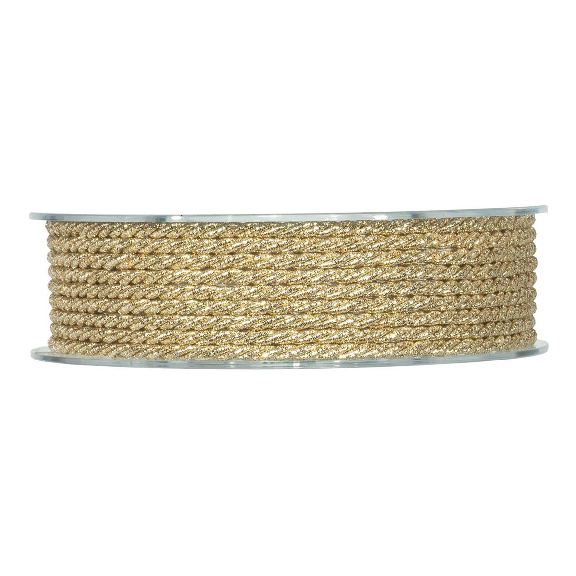 Xmas. Nastri Cordino Marina Mm5 X 15m - Gold