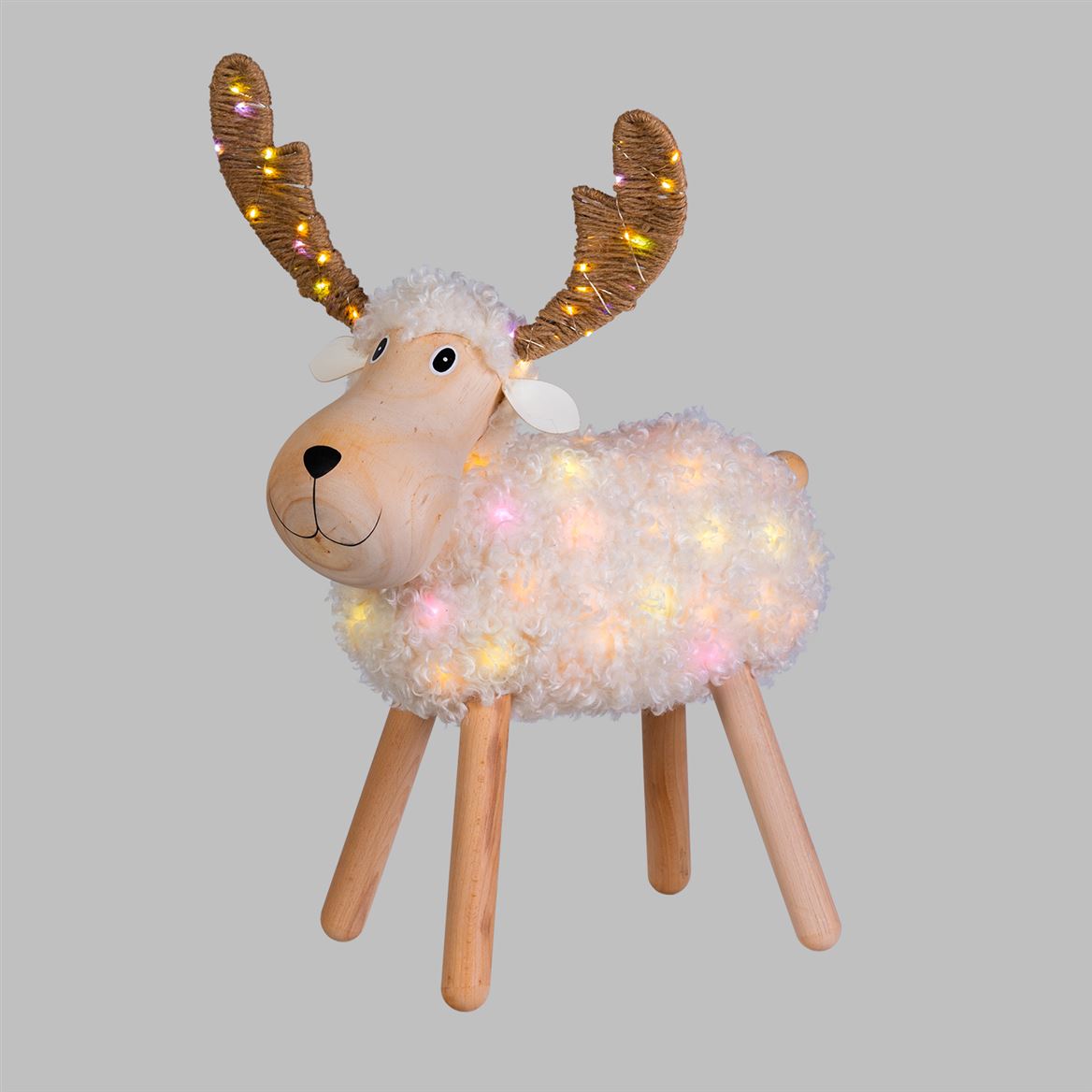 Xmas. Pecorenna H65cm 110 Microled Dual Color