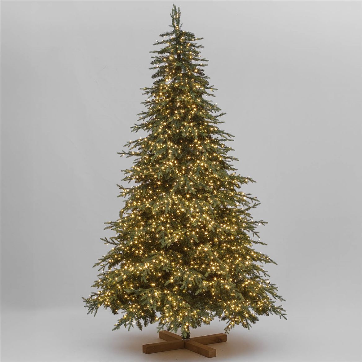 Xmas. Pino Deluxe Prelit Pe+pvc H255cm 5150 Minled