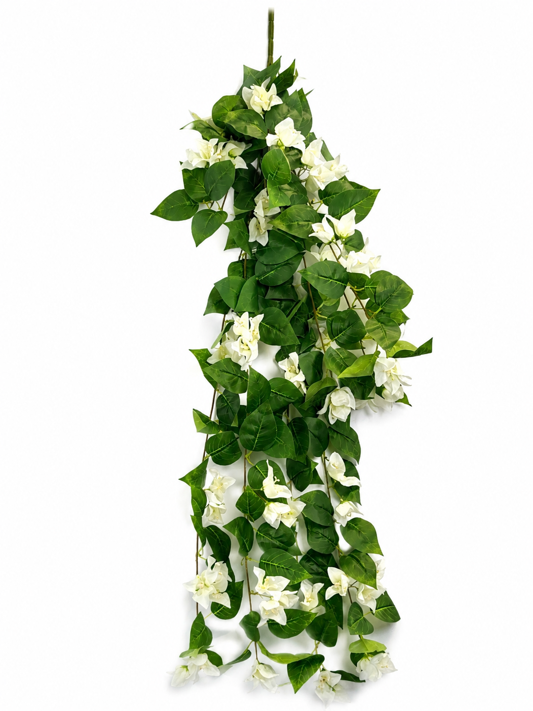 Art. Cadente Bouganvillea X10 100cm - White
