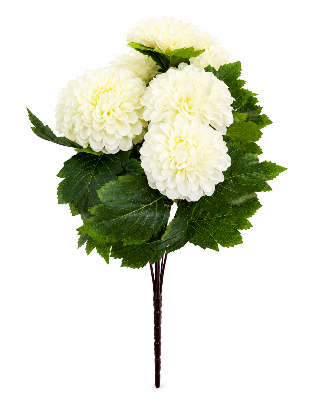 Art. Mazzo Marigold Bush X9 49cm- White