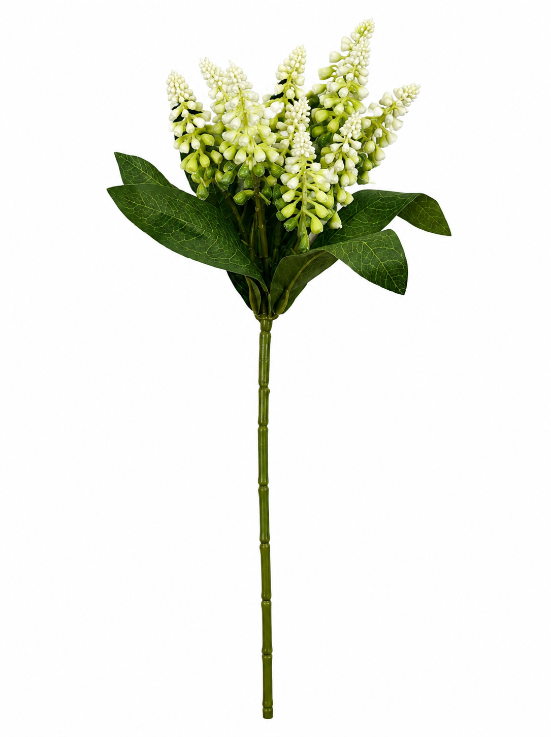 Art. Mazzo Muscari Bush 43cm - White