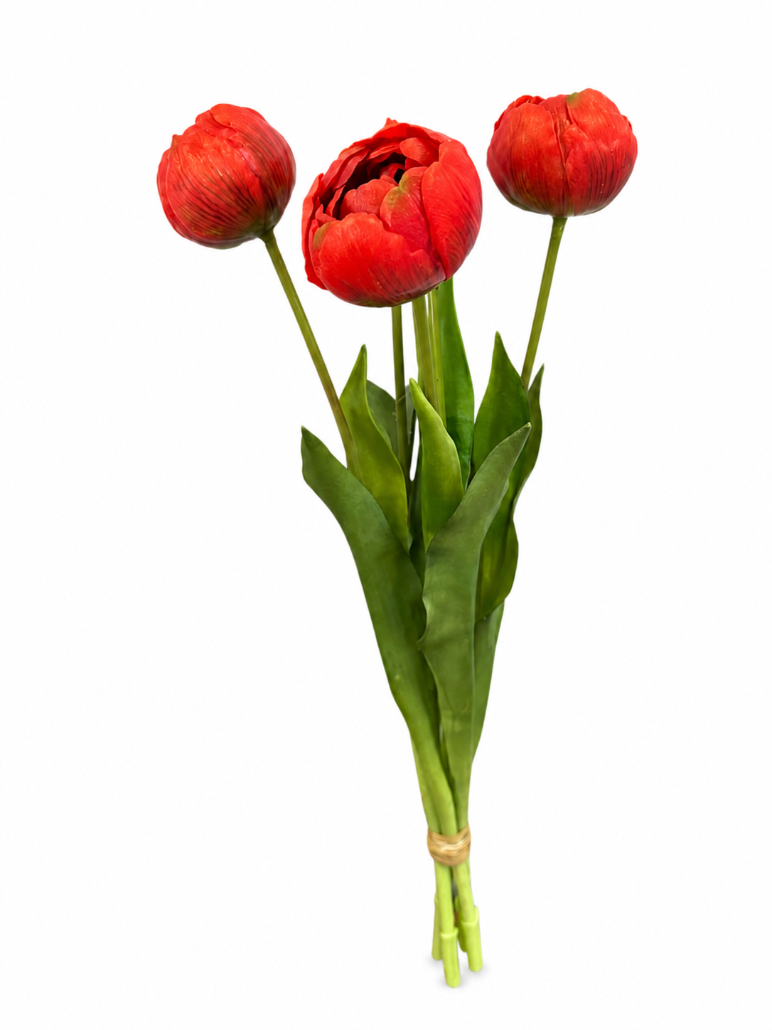 Art. Mazzo Tulipani X5 Cm18x43 Red